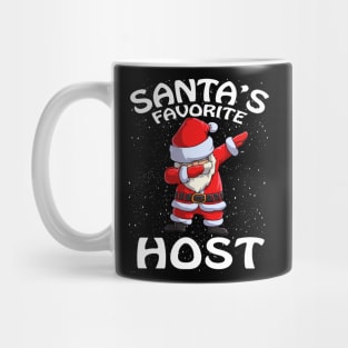 Santas Favorite Host Christmas Mug